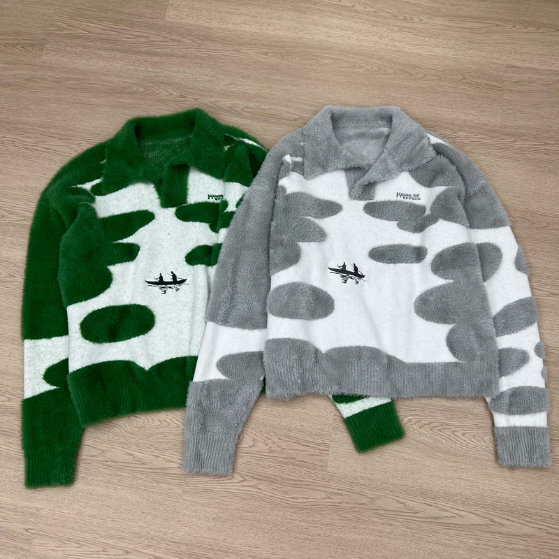 Embroidery House - Maglione Streetwear Trend House of Errors,