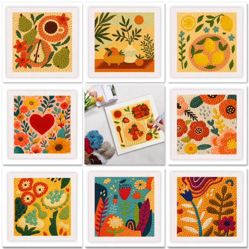 Embroidery Ideas For Bags - GATYZTORY Kit per Ricamo a Punto
