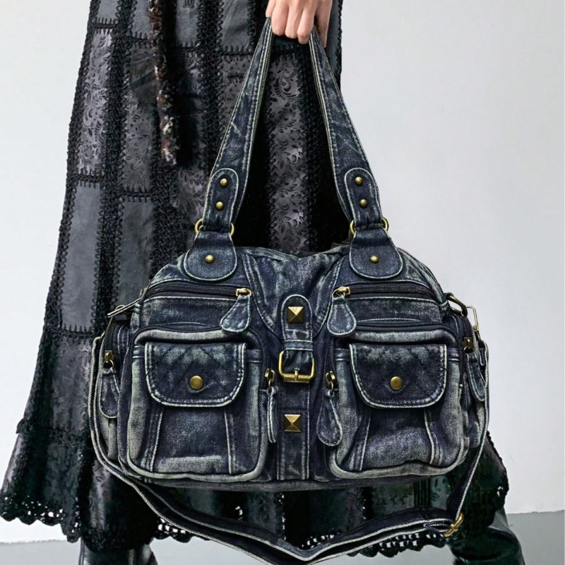 Embroidery Class - Borsa tote in denim alla moda