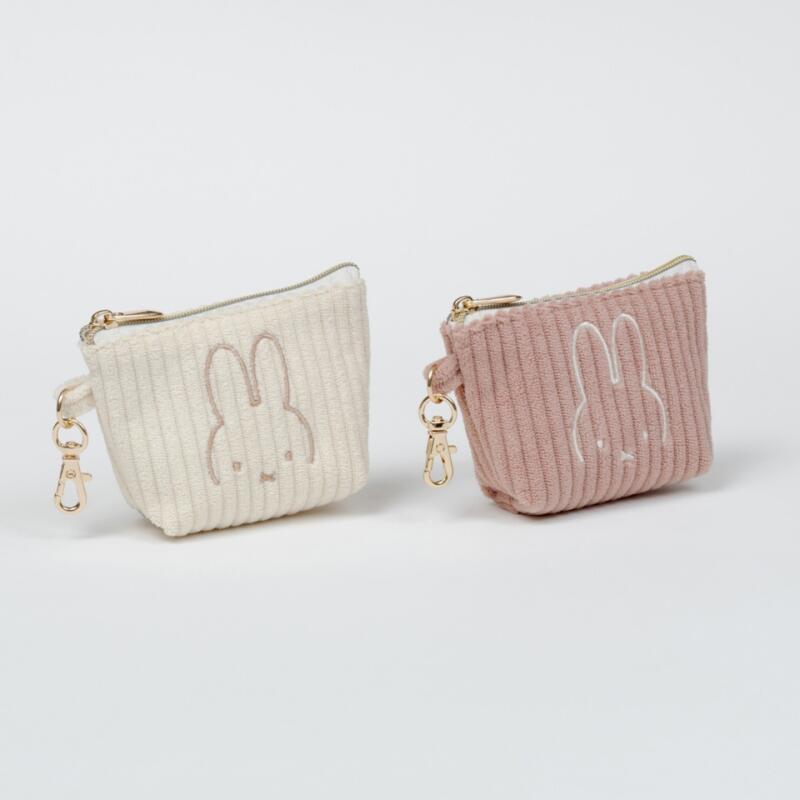 Embroidery Wallet - Portamonete in Velluto a Coste Ricamato
