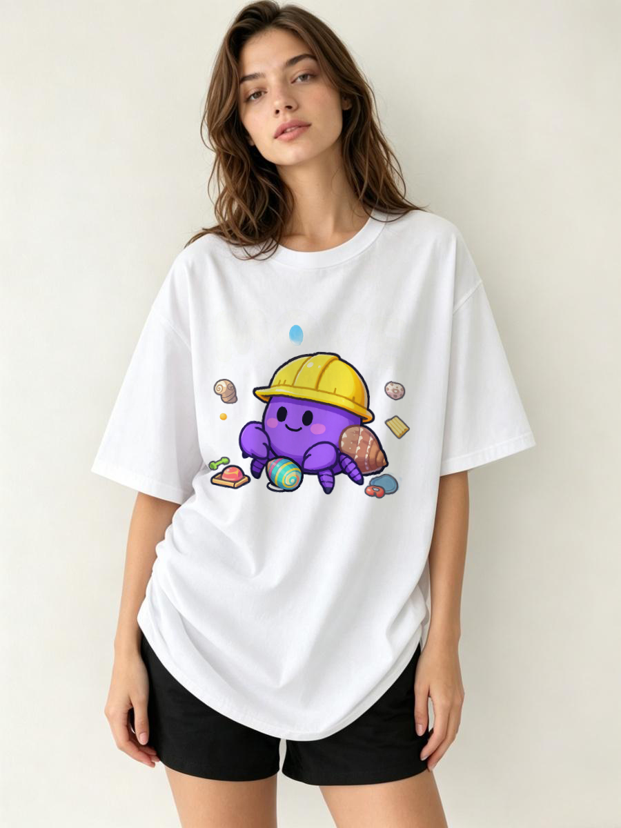 Embroidery University - T-Shirt Corta Sexy e Carina, Giovanile,