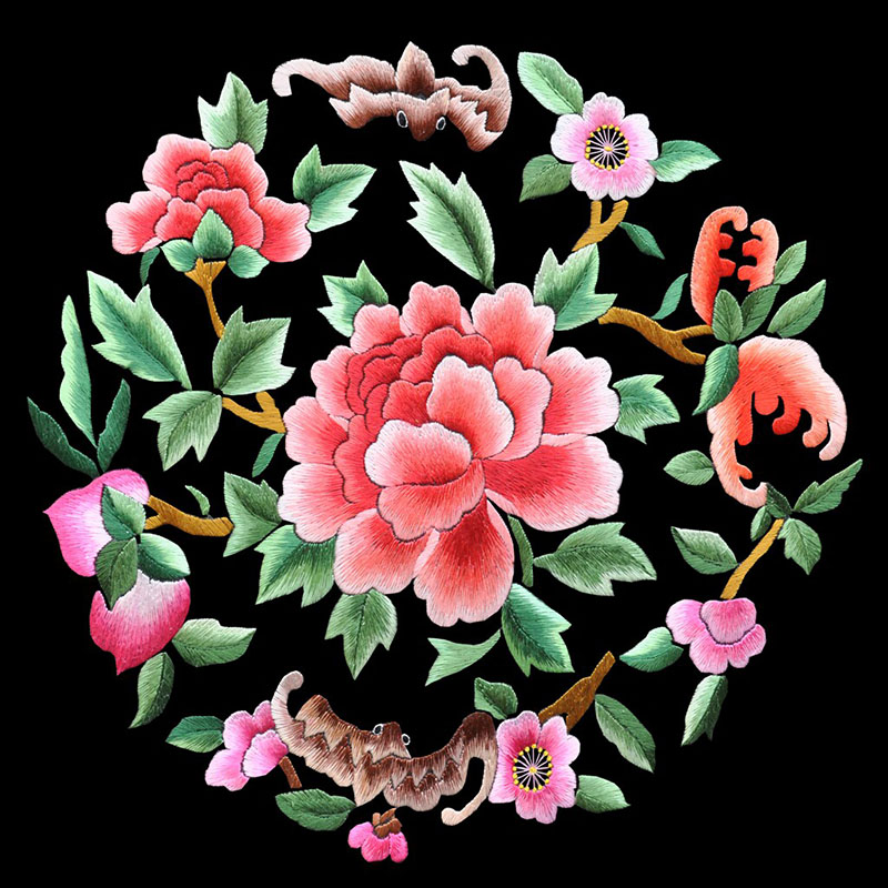 Embroidery Running Stitch - Kit Ricamo Seta Fai da Te