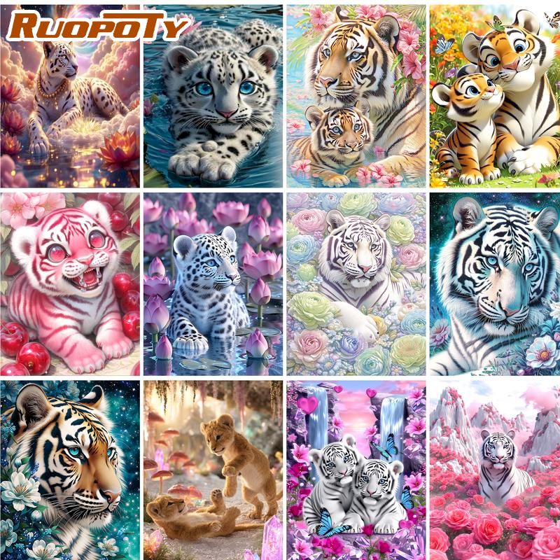 Embroidery Ideas For Bags - Kit per Pittura Diamante RUOPOTY, Regali