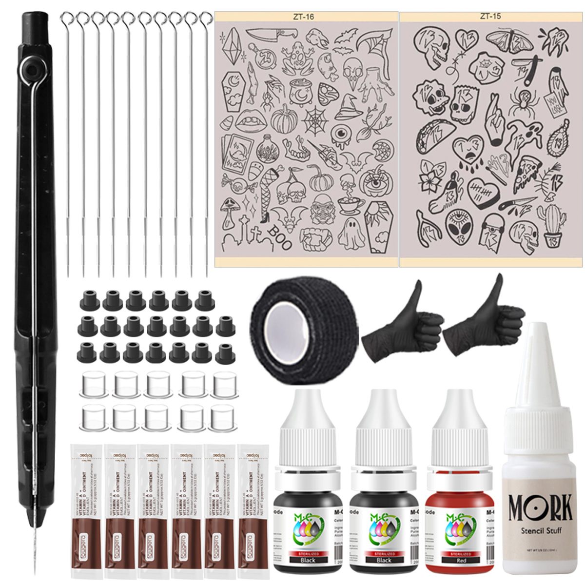 Transfer Pen Ink - Kit completo di forniture per tatuaggi,