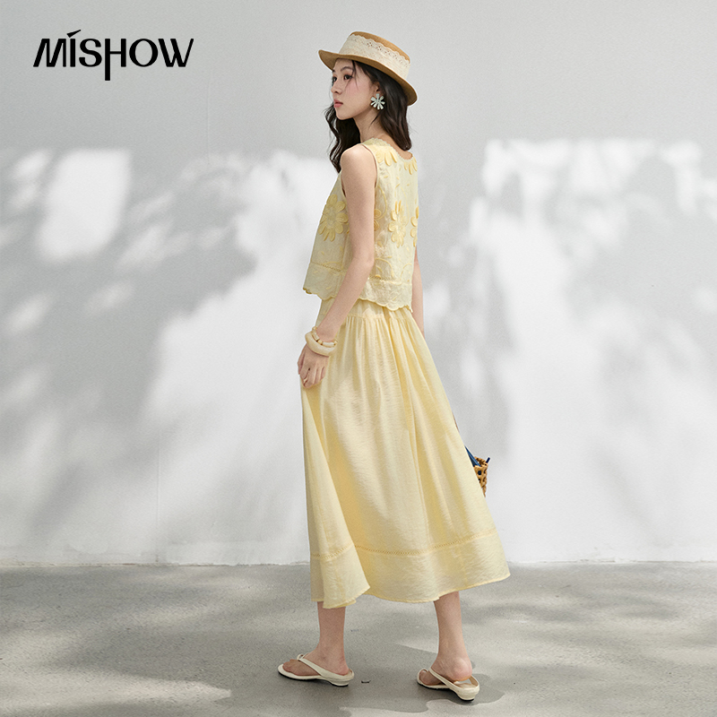 MISHOW Set Estivo con Ricamo F - Embroidery Blouse recensione e prezzo