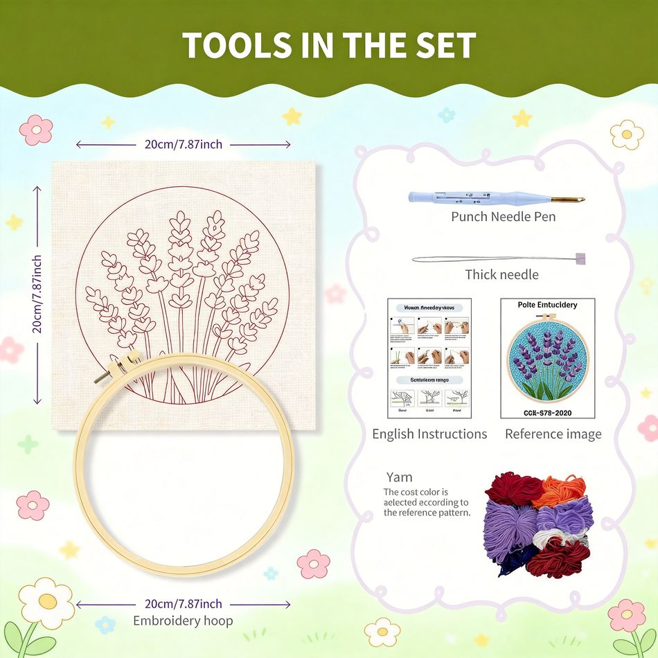 RUOPOTY Telaio per Punch Needl - Embroidery Ideas For Bags recensione e prezzo