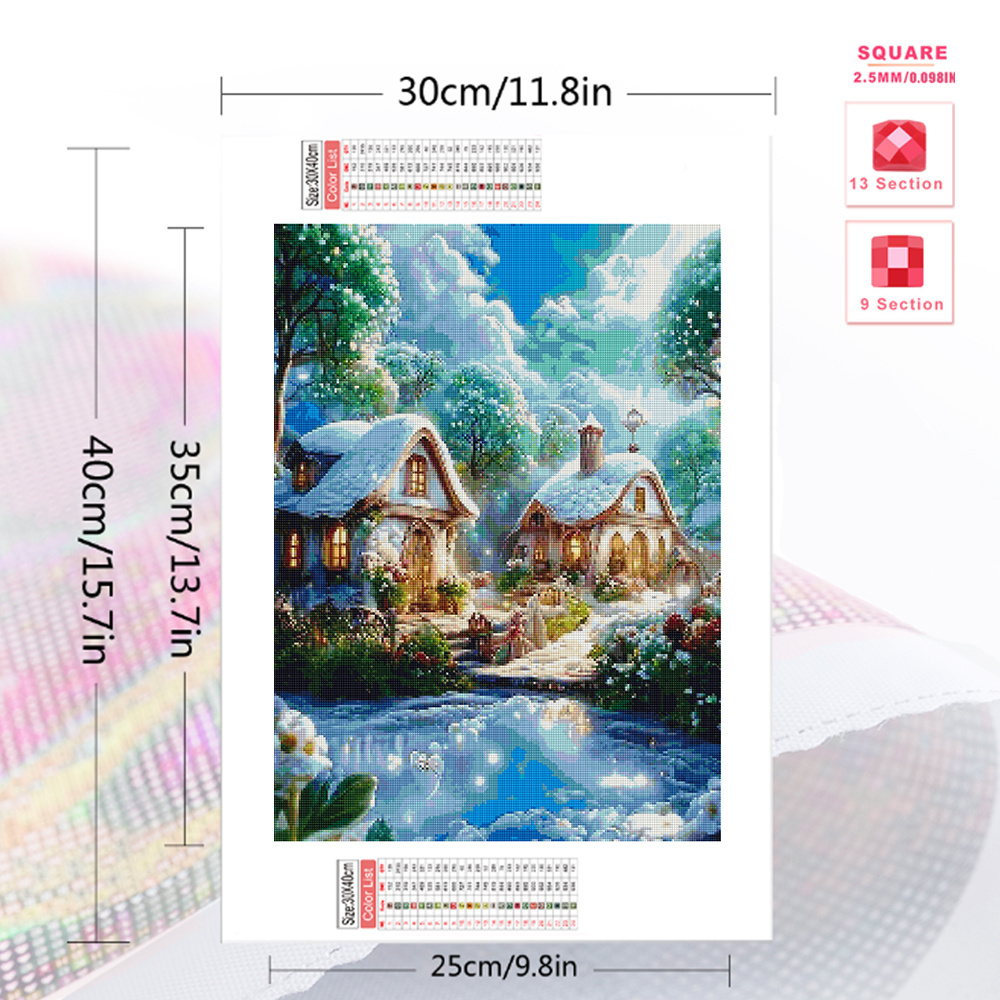 Momoart pittura diamante casa  - Embroidery House recensione e prezzo