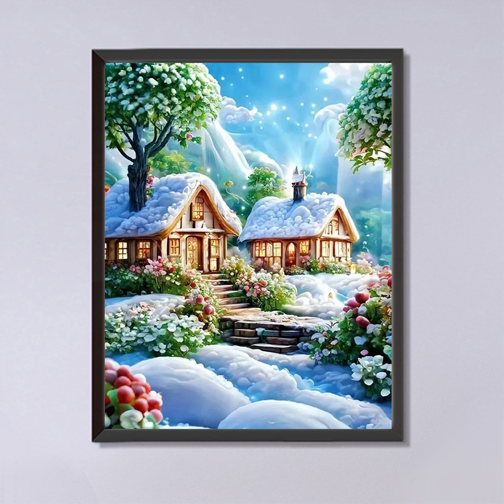 Momoart pittura diamante casa  - Embroidery House recensione e prezzo