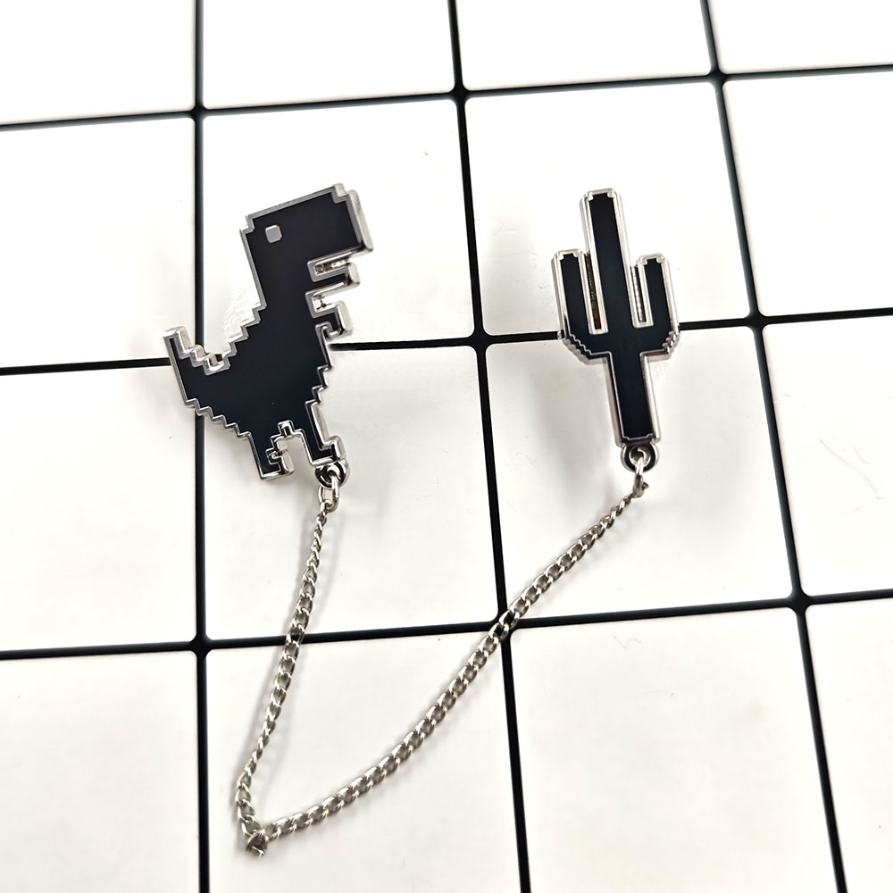 Spille in smalto Pixel T-Rex D - Embroidery Bracelet recensione e prezzo