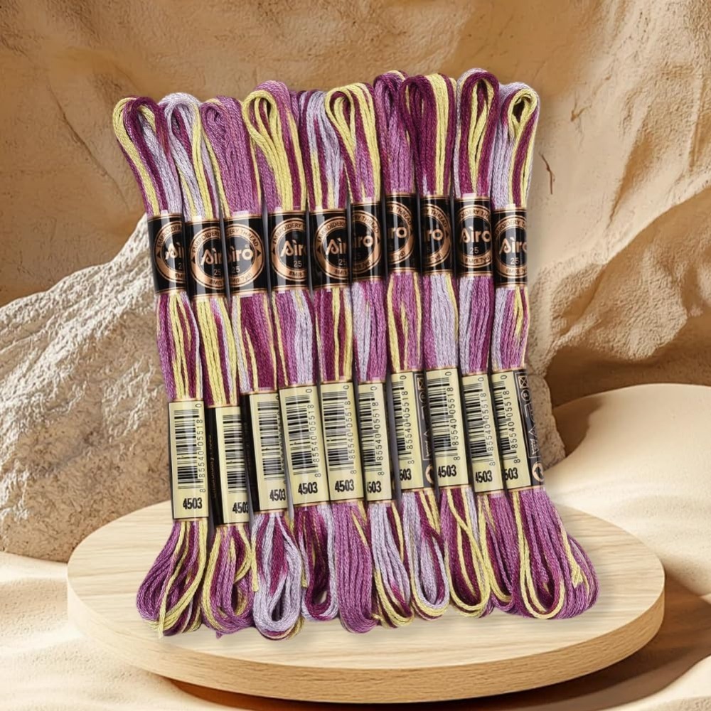 6 fili viola filo da ricamo va - Embroidery Bracelet recensione e prezzo