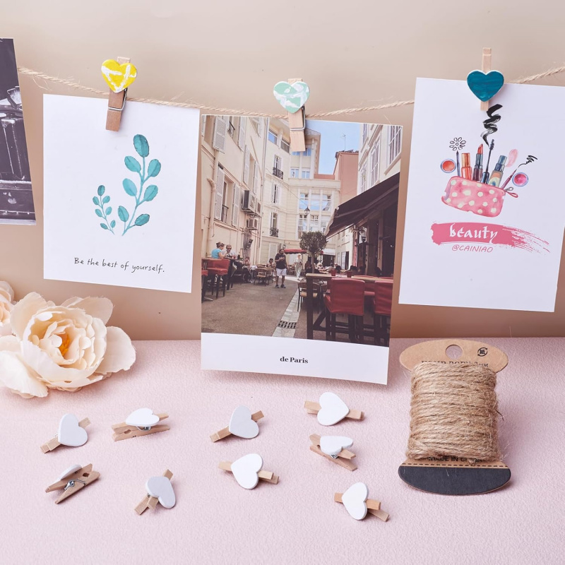 50 mollette per bucato a forma - Embroidery House recensione e prezzo
