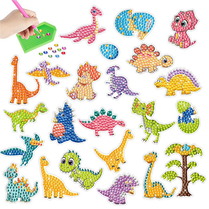 Kit di pittura diamante dinosa - Embroidery Ideas For Bags recensione e prezzo