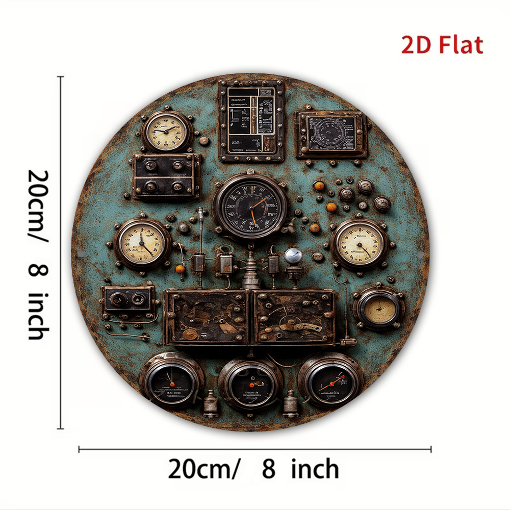 Insegna Rotonda in Alluminio 2 - Embroidery Wall Art recensione e prezzo