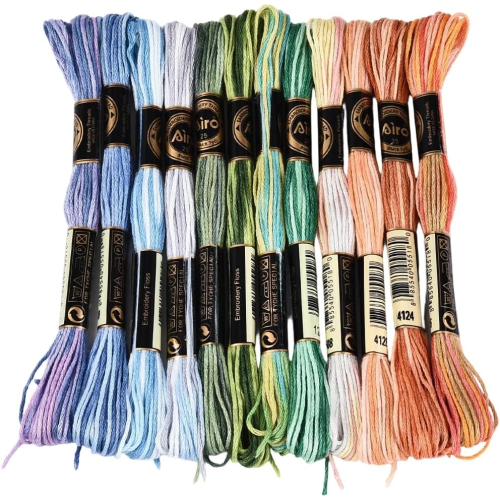 12 Gomitoli 105 Iarde Filo da  - Embroidery Bracelet recensione e prezzo