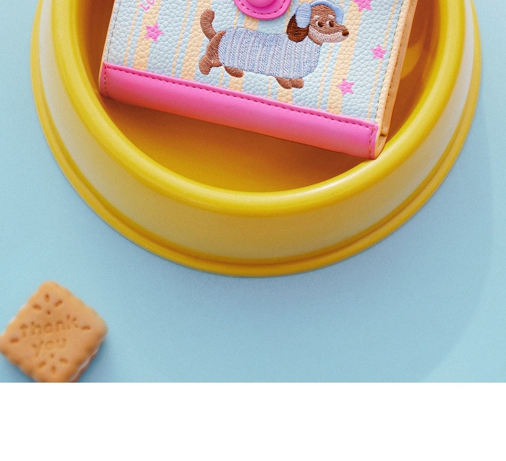 Portafoglio corto ricamato bas - Embroidery Wallet recensione e prezzo