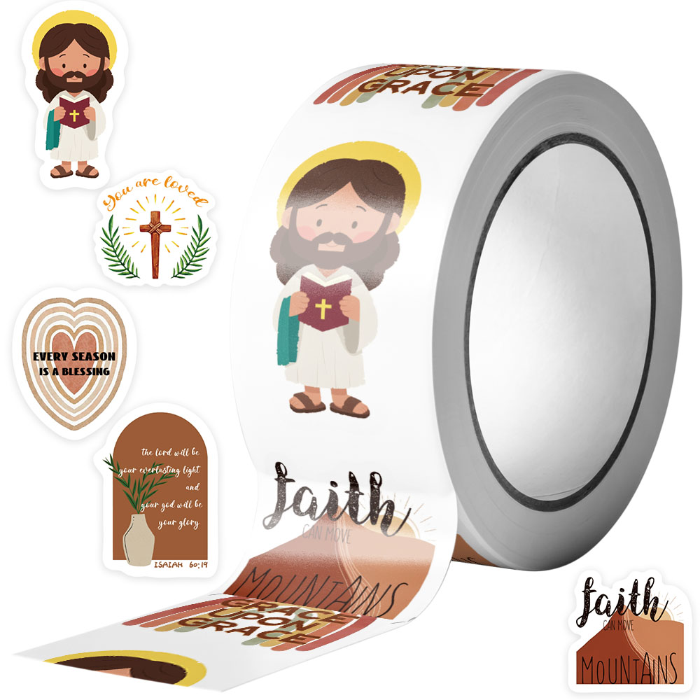 500 adesivi biblici di Gesù pe - Embroidery Wall Art recensione e prezzo