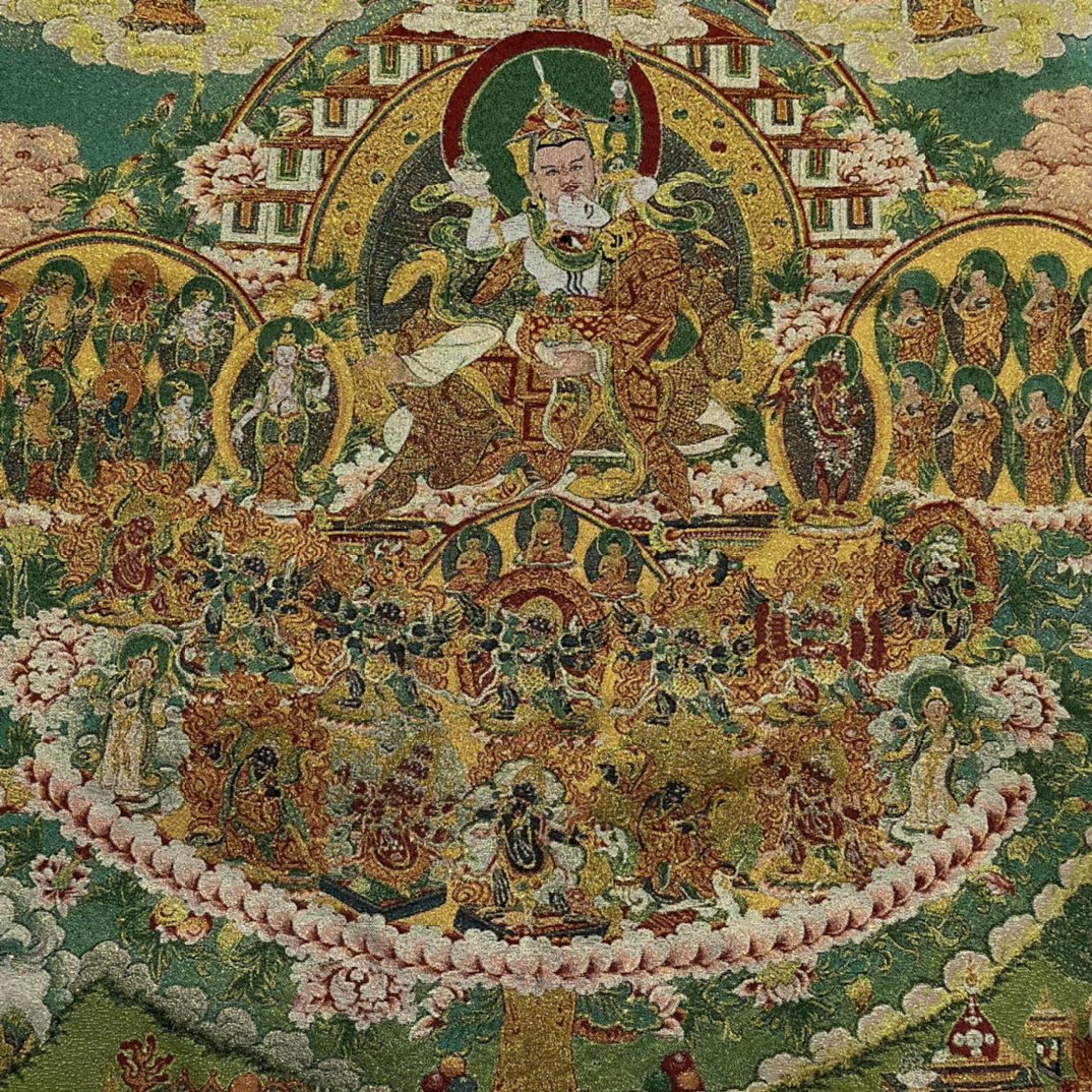 Thangka in Seta Ricamata da 35 - Embroidery House recensione e prezzo