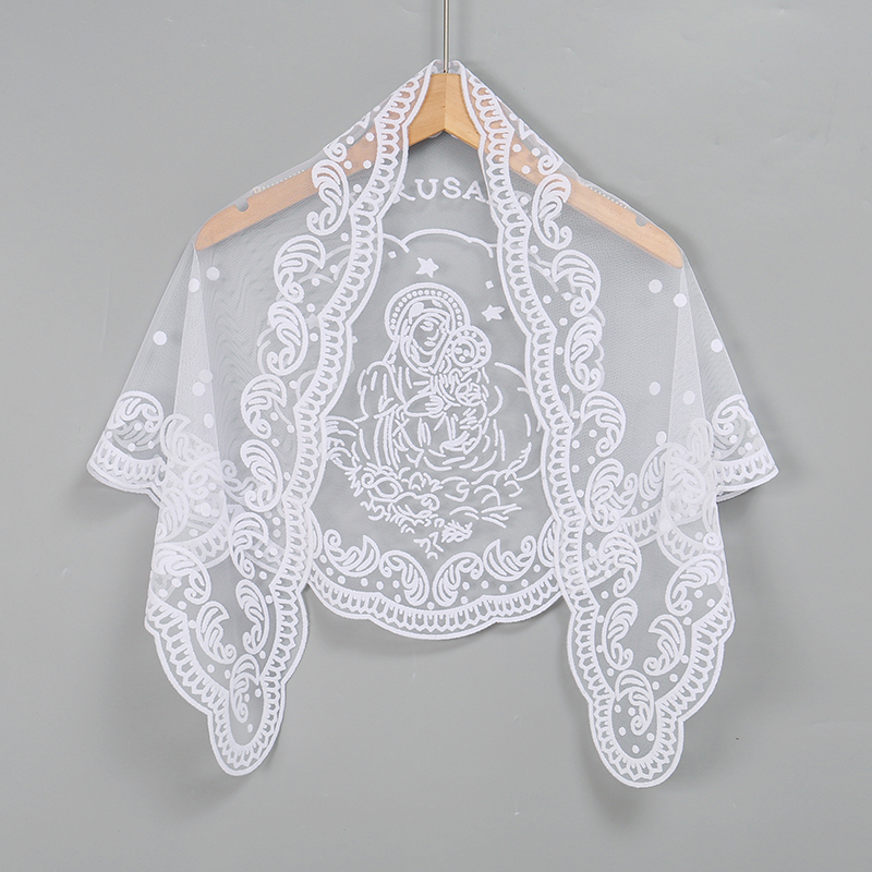 1 pezzo da donna elegante tint - Embroidery Hijab recensione e prezzo