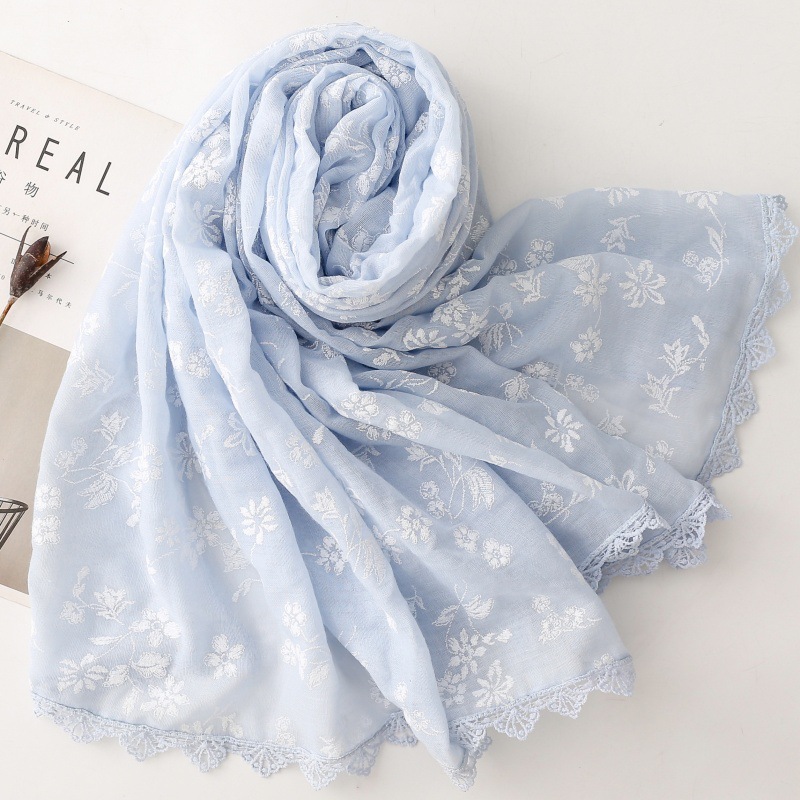 Sciarpa Floreale Ricamata da D - Embroidery Hijab recensione e prezzo